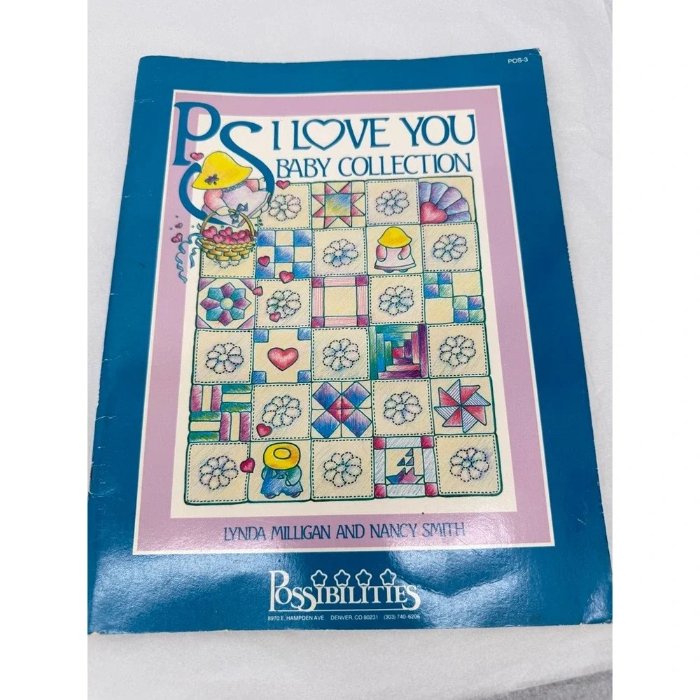Quilts for Baby & I l Love You Baby Collection VTG Quilting Sewing Books DIY